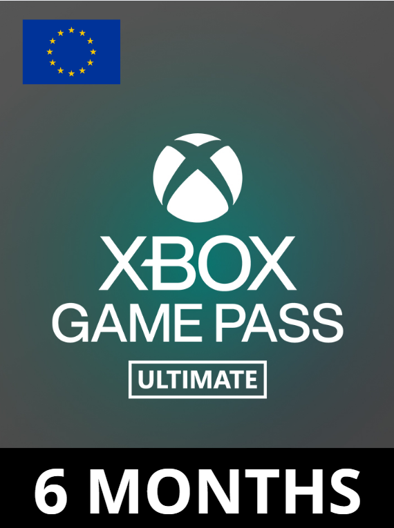 Subscription Xbox Game Pass Ultimate - 6 Months GLOBAL WITHOUT VPN